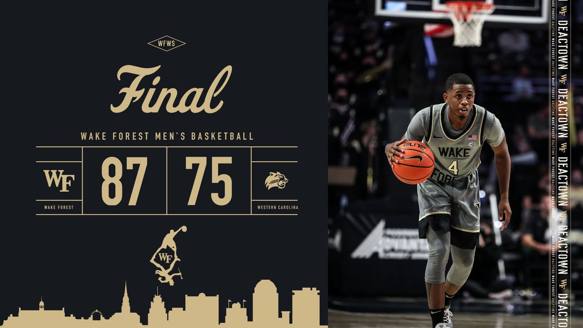 WakeMBB's tweet photo. Friday Night 𝐖.

#GoDeacs 🎩 https://t.co/bM7b79tTX8