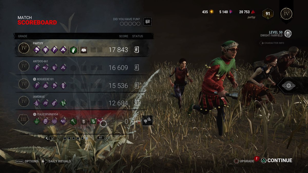 PartlyYt's tweet photo. Michael with infinite tier 3 rage quit #PS5Share, #DeadbyDaylight https://t.co/rZgXOaCkWG