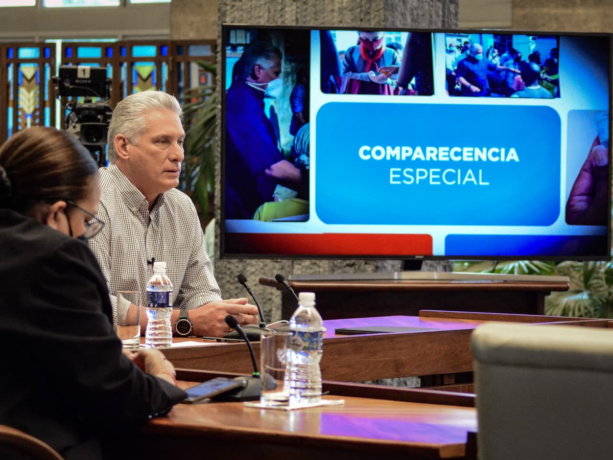 Cubadebate (@cubadebatecu) on Twitter photo Somos una nación de paz, que defiende una Revolución socialista.
<a href="/DiazCanelB/">Miguel Díaz-Canel Bermúdez</a>
#Cuba #CubaVive Somos una nación de paz, que defiende una Revolución socialista.
<a href="/DiazCanelB/">Miguel Díaz-Canel Bermúdez</a>
#Cuba #CubaVive