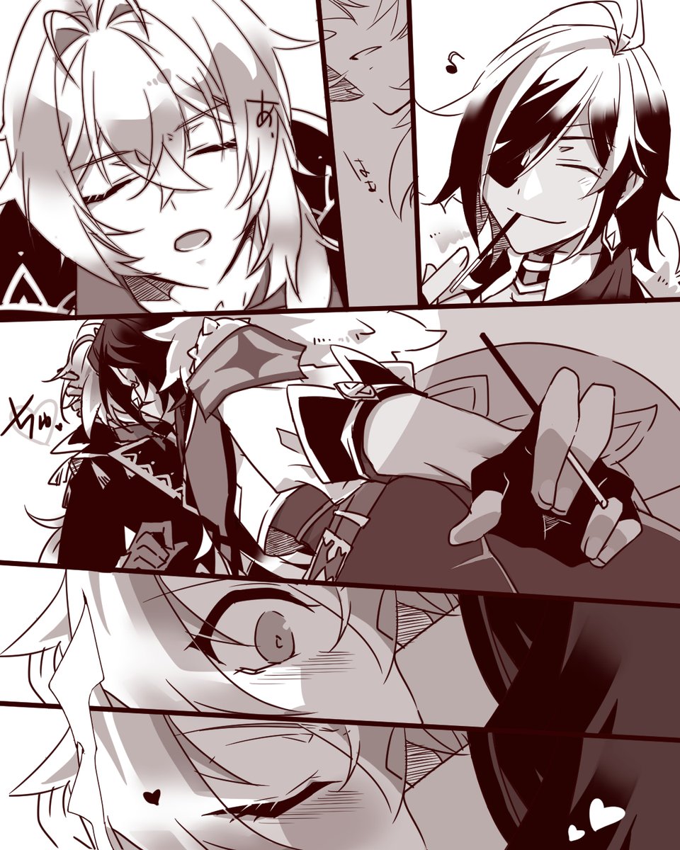 ❄️🔥💕
#ガイディル #Kaeluc 