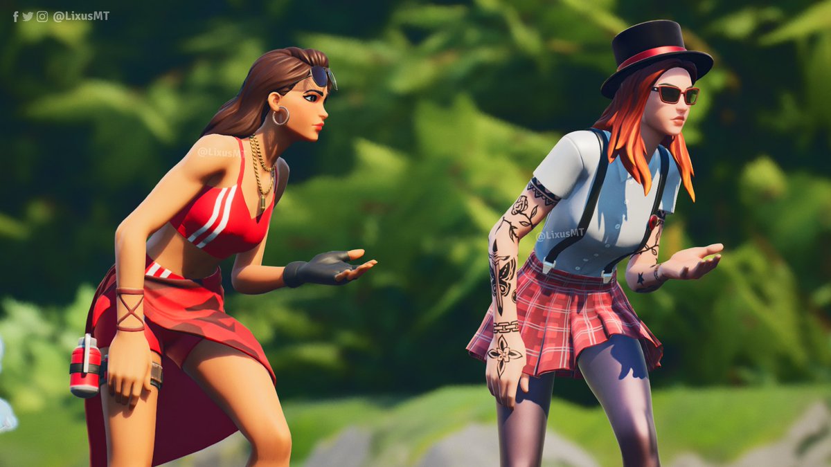 LixusMT's tweet photo. Boardwalk Ruby and Pepper Thorne 💕
-----
Photographer: 
📷IG: @lixusmt

 #FortniteSeason8 #FortniteCubed #Fortnite #Fortnitephotography #Photography #FortniteCreative 
#Fortnite #fortnitephotography #VirtualPhotography #BoardwalkRubyFortnite #RubyFortnite #PepperThorneFortnite https://t.co/8HsxPoXlwU