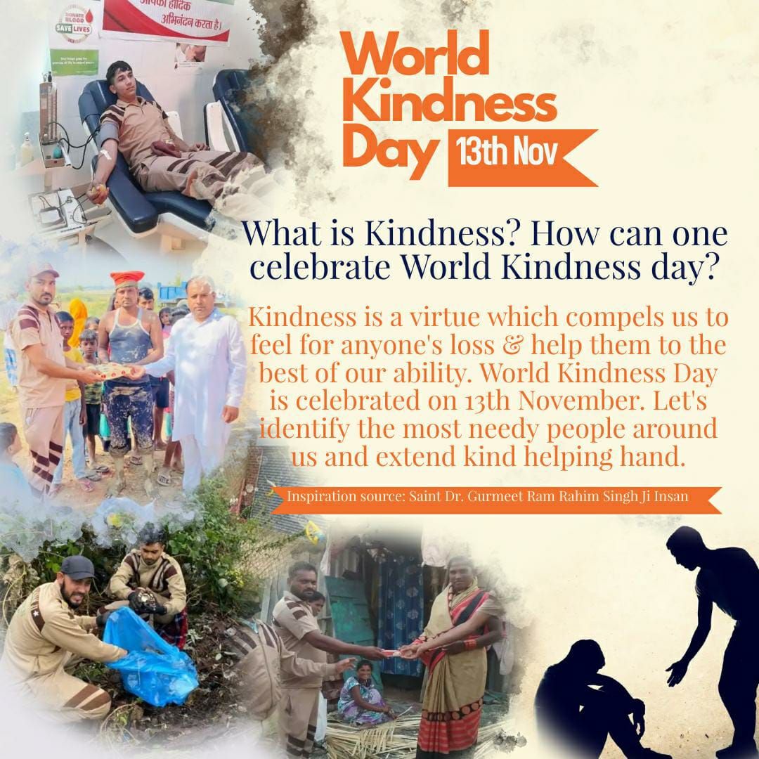 Kiran47664789's tweet photo. Today everyone is under stress and anxiety that people rarely care for others. Hatred, jealousy, egoism has made man an empty vessel. The World thus today needs kindness and empathy. Being considerate about others will provide you life long happiness. #WorldKindnessDay https://t.co/KARcmlo524