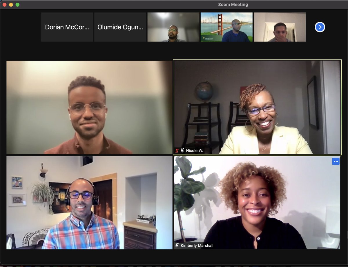 BlckVentureInst's tweet photo. @nicolewashing (@ACAAngelCapital) ✨
@shanekellyqed (@WolverineAngels) ✨
@KimberlyMar12 (#LaunchWithGS) ✨
Shared cultivating and evaluating deal flow as Angel Investors on a panel moderated by @samerthenubian. https://t.co/B6rOopzTCm