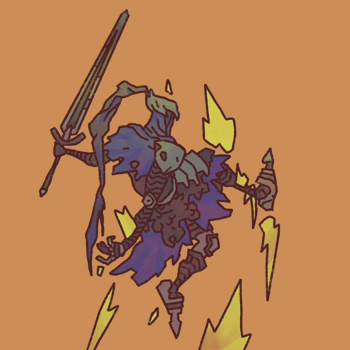 sebasebsebs's tweet photo. Some old DS doodles I had laying around. #darksouls #fanart https://t.co/v54fnq5jXe
