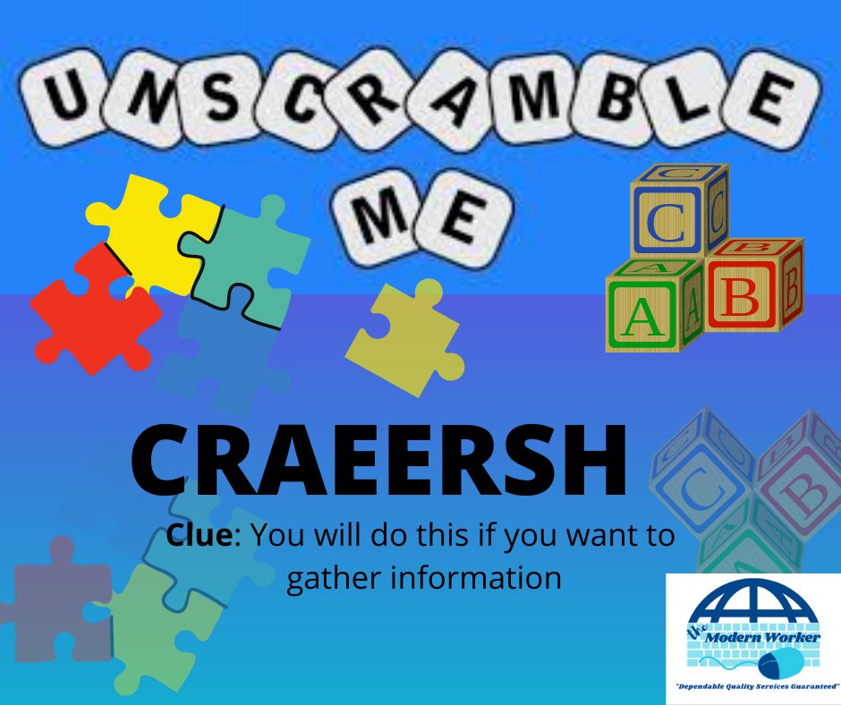 "There are over one billion websites on the internet. How do you find what you need? How long will it take you? 
A web researcher can help you track the most vital trends in the world of digital marketing.

I am Jacquelyn and I offer my quality services.

#tmwva  #researchers