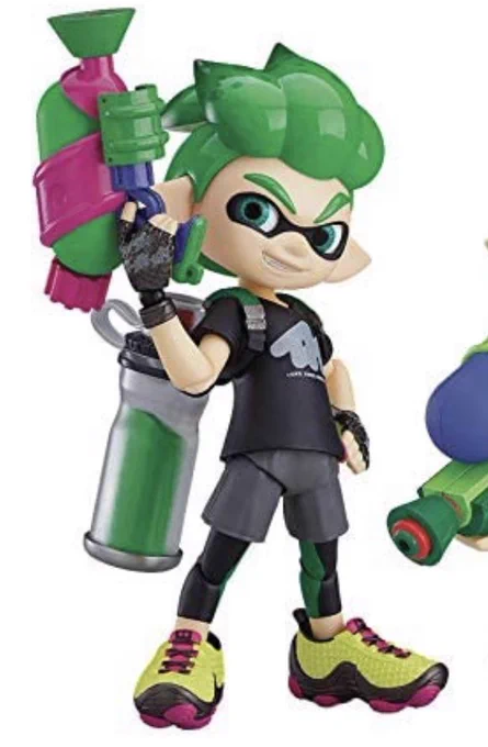 フジサキクエストのポスターイラスト、スプラトゥーンのキャラっぽい。ヘッドホンのデザインも似てる…#スプラトゥーン 