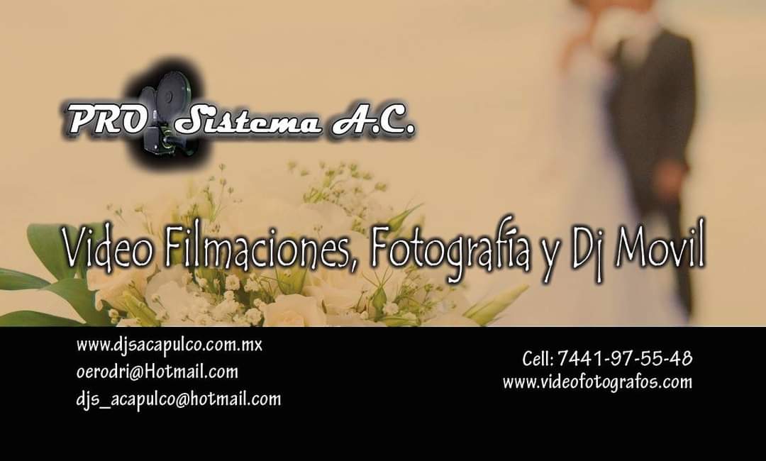 Djs_Acapulco's tweet photo. 💥Servicios de Filmación, Fotografía y Dj Móvil (Sonido) para Bodas, XV Años, Cumpleaños, Aniversario, Bautizo, Despedidas, Conferencias, Clausuras, Banquetes, Divorcios, o cualquier Festejo en Acapulco.🎊 

📌WhatsApp 7441 975548 https://t.co/fBS6jRM2Ur