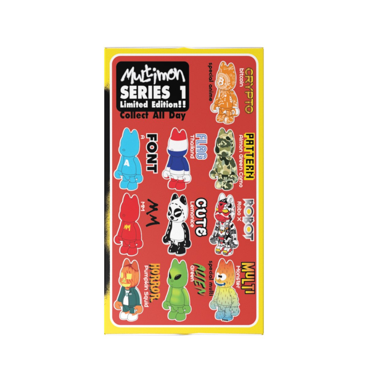 addda888's tweet photo. Multimon Series1
Drop now
https://t.co/IKdBuEymPP
#Multimon #opensea #addda #adddaartworks #NFTCommunity #NFTCollectors #NFTart #NFTdrop #illustration #NFTs #cryptoart #cryptoartist #arttoy https://t.co/KTnf7dpKYp