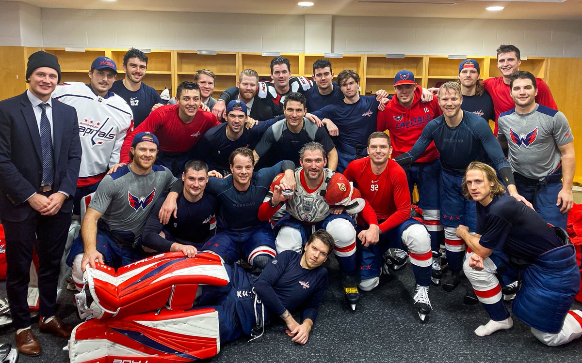 Capitals's tweet photo. celebrating the moment with family ☺️ https://t.co/YGrJh7KpoC