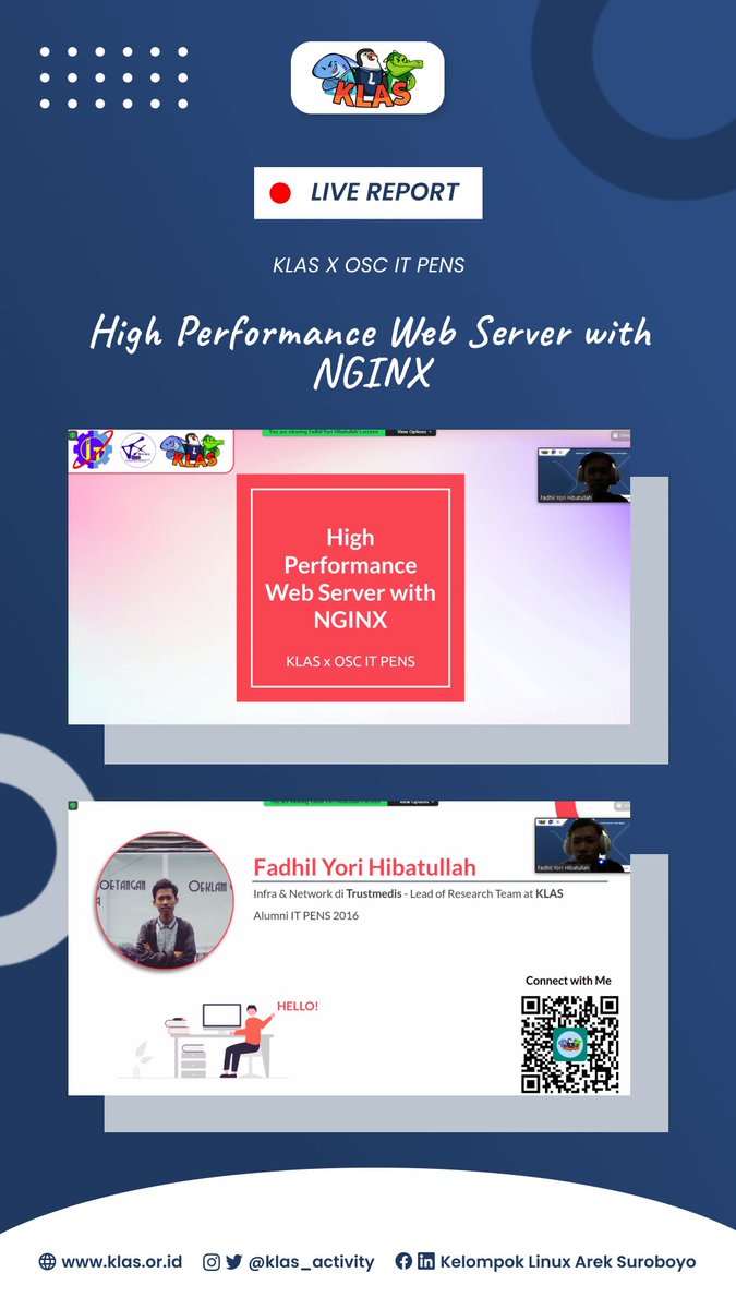 Terimakasih buat semua yang sudah hadir dan sharing di 2 acara sabtu pagi ini. Jangan lupa buat hadir di cangkru'an KLAS selanjutnya :) 

Cc <a href="/jokosu_10/">Joko Susilo</a> <a href="/fadhilyori/">fadhilyori</a>