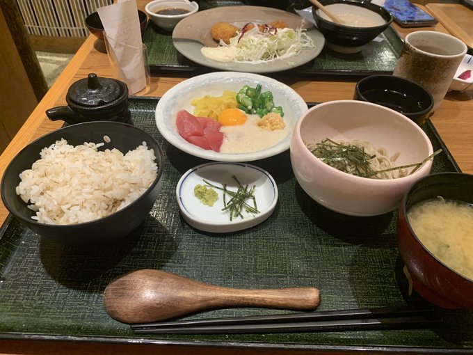 ねばねばランチ 