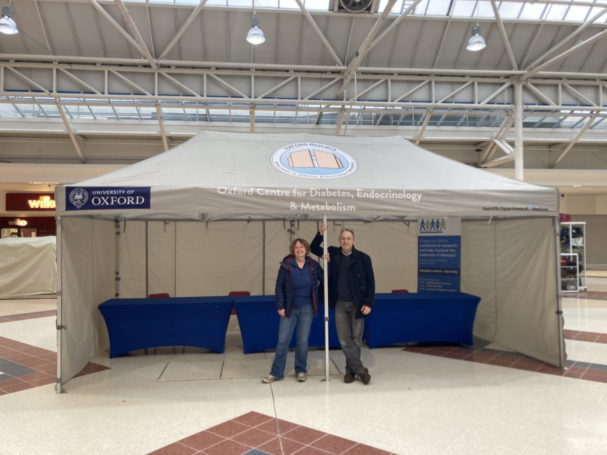 Katharine Owen (@drkathowen) on Twitter photo The <a href="/OCDEM/">OCDEM</a> gazebo set up <a href="/TemplarsSquare/">Templars Square</a> Starting 12pm come along and talk about diabetes & healthy living and hear about our research <a href="/RDMOxford/">RDM Oxford</a> @NIHRCRN_tvsm <a href="/NIHRtakepart/">Be Part of Research</a> The <a href="/OCDEM/">OCDEM</a> gazebo set up <a href="/TemplarsSquare/">Templars Square</a> Starting 12pm come along and talk about diabetes & healthy living and hear about our research <a href="/RDMOxford/">RDM Oxford</a> @NIHRCRN_tvsm <a href="/NIHRtakepart/">Be Part of Research</a>