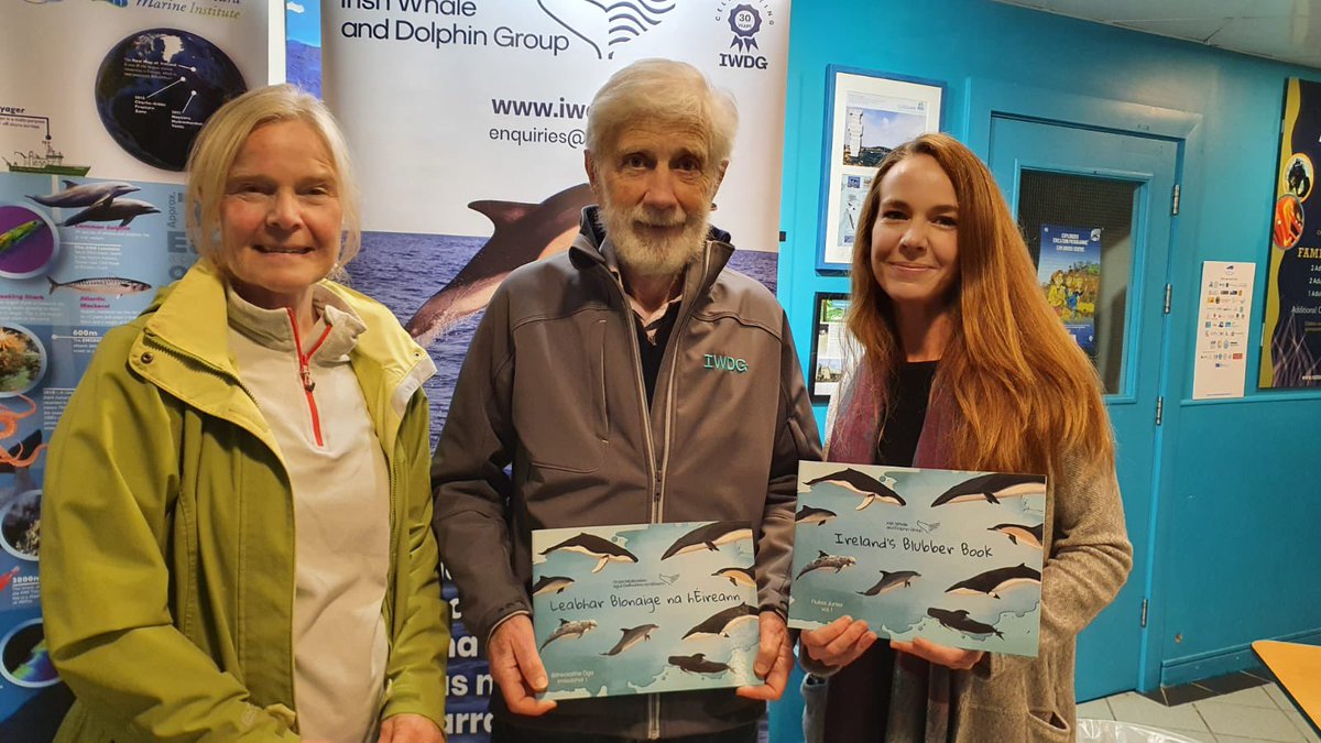 IWDGnews's tweet photo. Last night the IWDG hosted Ireland’s Blubber Book launch at the Galway Atlantaquaria, Salthill, as part of #scienceweek21. Thank you to everyone who came; we very much appreciate the support!
Here are some takeaways from the event.

#blubberbook
#IWDG
#ScienceWeek2021 https://t.co/3CLobgtEjY