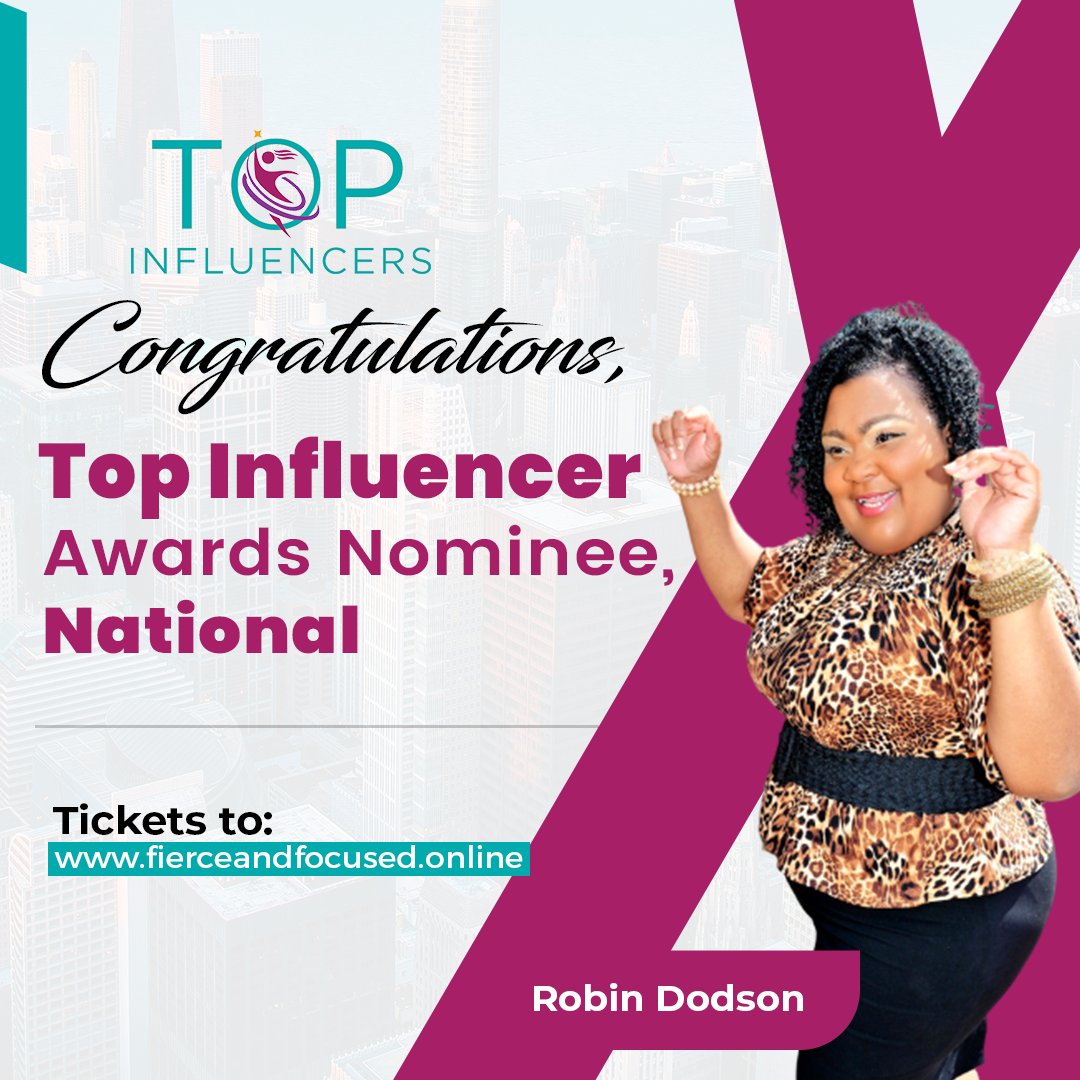 coachrobinj's tweet photo. Look who was nominated as Top Influencer!

Join @pastorrljohnson at the Jackson House of Pearl for the annual Top Influencer Luncheon scheduled for Thursday, November 18th.  

#Top10 #influencer #Global #impact https://t.co/101mIP14XF