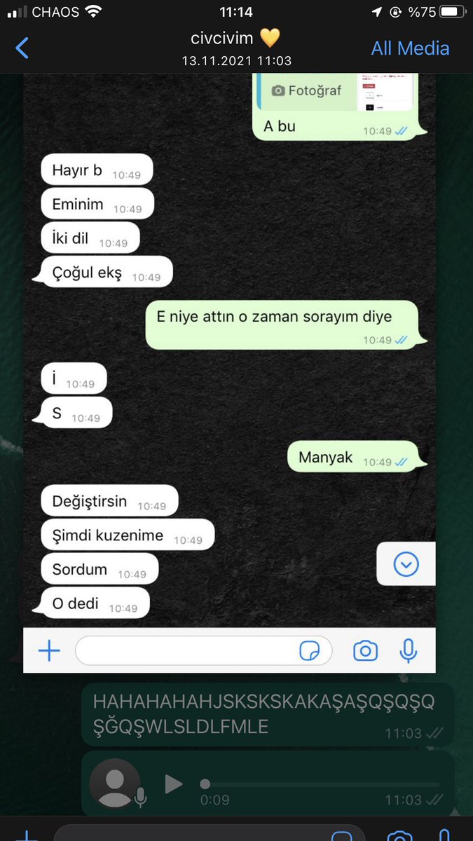 kuzenime sordum o dedi