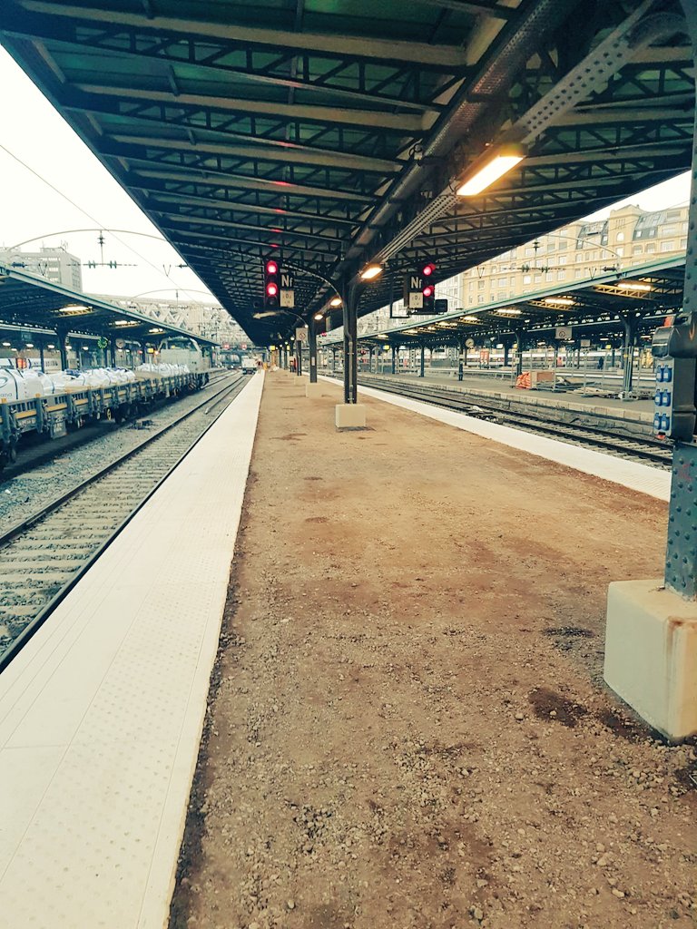 Depuis Juin, mon équipe <a href="/itif_travaux/">1Afer2rail</a> <a href="/SNCFReseau/">SNCF Réseau</a> travaille quasiment tous les week-end en 3x8 pour réhausser les quais 🧱🔨de la gare de l'Est et améliorer l'accessibilité en gare🚉 pour <a href="/ConnectGares/">SNCF Gares & Connexions</a> <a href="/LIGNEP_SNCF/">Ligne P</a> @RERE_T4_SNCF 
L'infra attends le nouveau matériel roulant ⏰