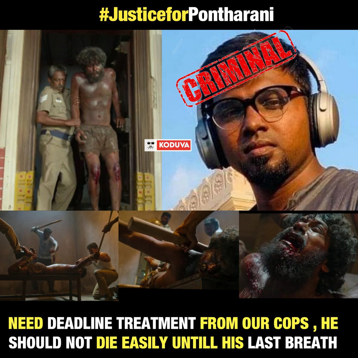 Muthu___AK's tweet photo. Our Cops Can 👍🏻🔥 @tnpoliceoffl !

#JusticeForPontharani https://t.co/Ge3nqdjZ9d