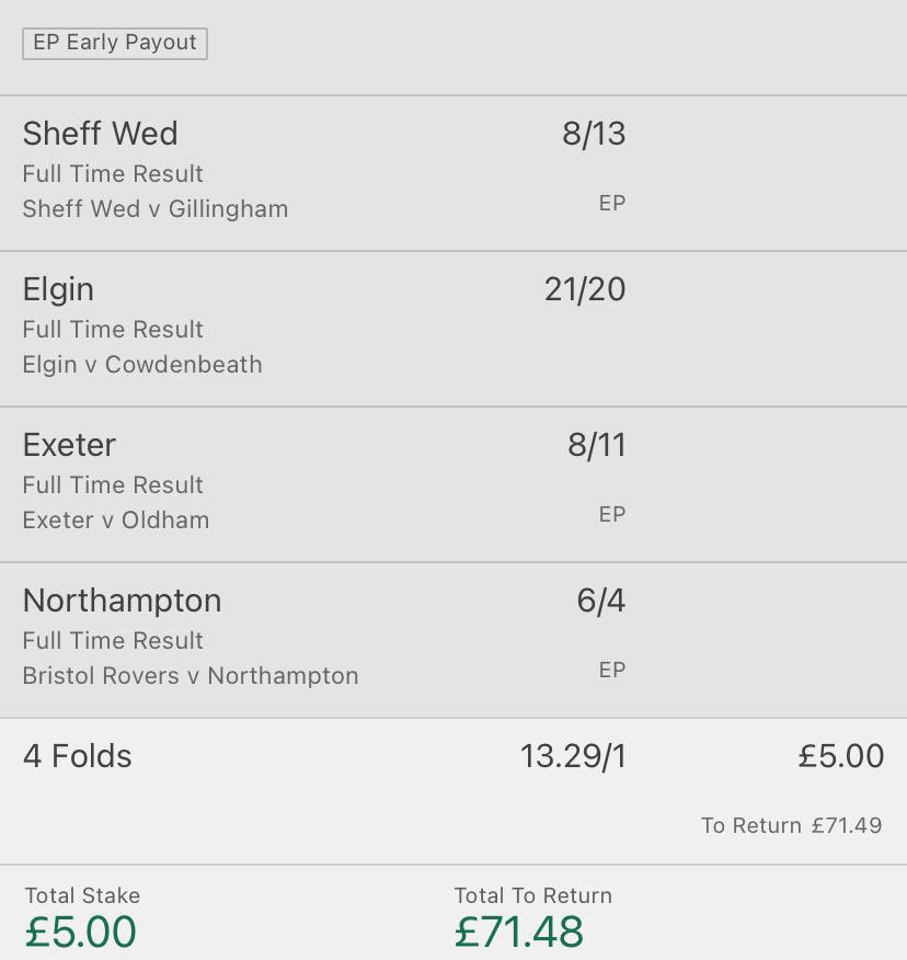 AccaVegas's tweet photo. Today in a bid to find some form we have forgone the @bet365 Acca bonus by including the #ScottishCup.
@ElginCityFC v @CowdenbeathFC
@swfc v @TheGillsFC
@OfficialECFC v @OfficialOAFC
@ntfc v @Official_BRFC
#TheBlueBrazil possibly the most ironic nickname in football? #RoadToVegas https://t.co/i68HxycDWK