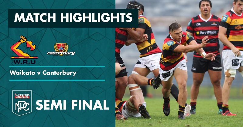HiluxNPC's tweet photo. .@WaikatoRugby have set up a home Premiership final against @TasmanMako after holding out @crfu in tonight's semi-final in Rotorua.
๐ฝ๏ธ: @skysportnz
#BunningsNPC #WAIvCAN