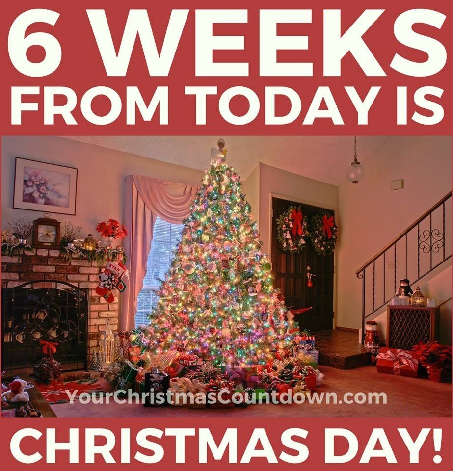 christmas_clock's tweet photo. 6 WEEKS UNTIL  #CHRISTMAS!
 🕒 https://t.co/08kJVAWqc2 🎄🎅 https://t.co/3XYegW3sQ4