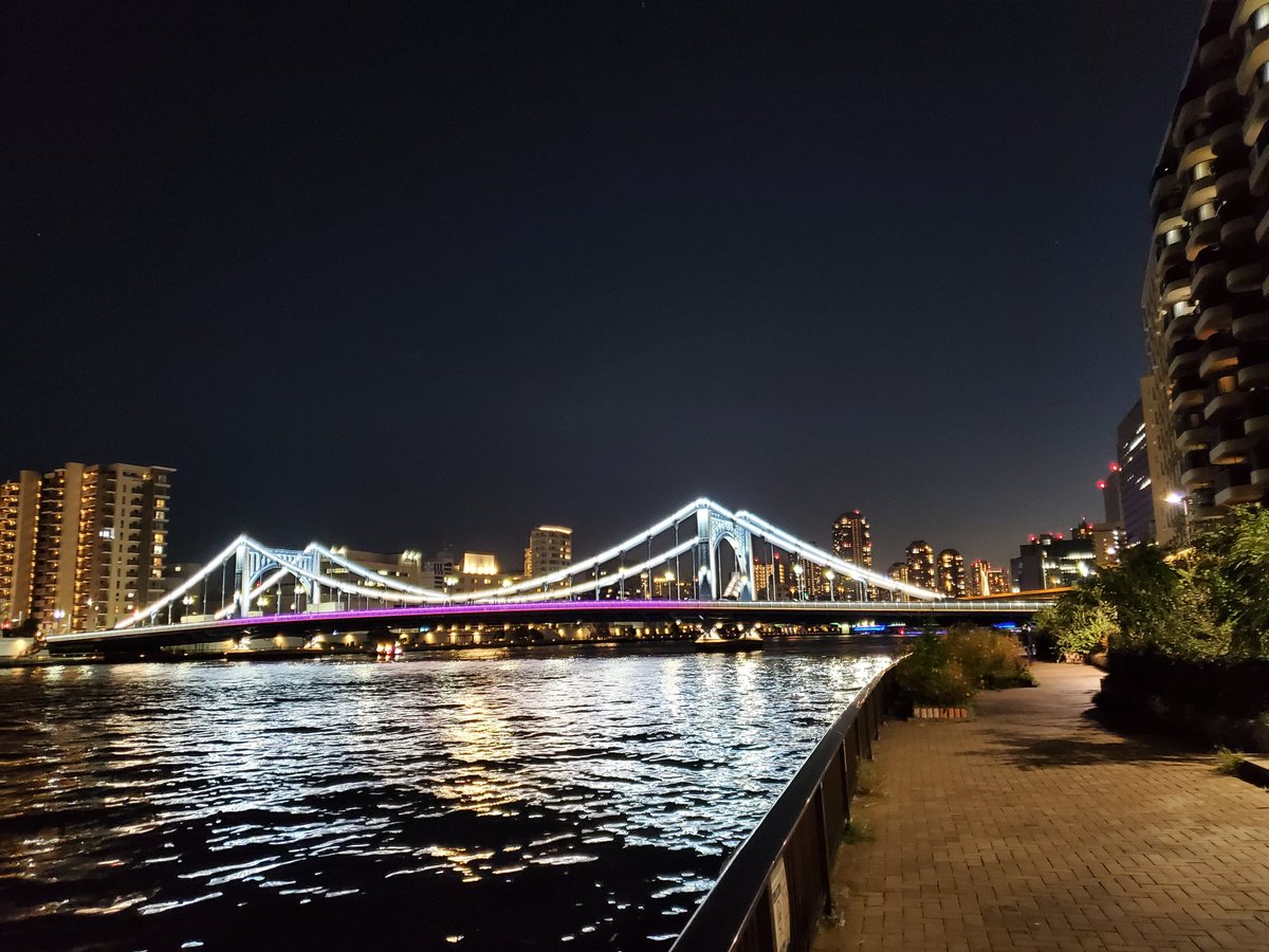 kane_sama's tweet photo. 下関海響後の初ラン。足は大丈夫やけど身体は重め😅次の東京マラソンではサブ5レベルには復活したい！
#隅田川ラン　#中央区 https://t.co/VbRlA3MwDG