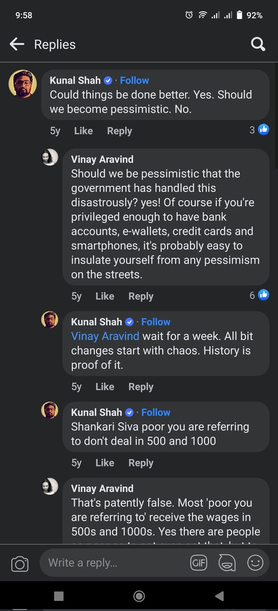 vinayaravind's tweet photo. Ah 5 years since this lovely chat about demonetisation, with a real visionary. https://t.co/5TQePHHm7v
