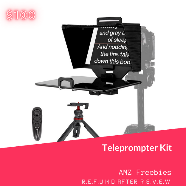 CapraUS510's tweet photo. Teleprompter kit with Tripod, 70/30 Beam Split Glass &amp; Remote Control, $100. https://t.co/fEtZtSFRLB