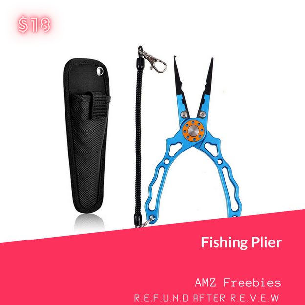 CapraUS510's tweet photo. Aluminum Fishing Pliers, Stainless Steel Hook Removers, Fishing Line Cutters with Coiled Lanyard and Belt Holder Sheath, $18 https://t.co/J4R0Qr9ATR