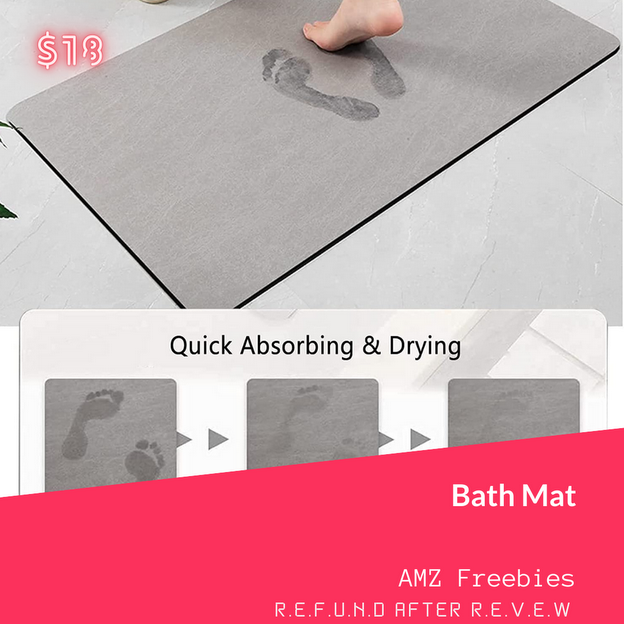 CapraUS510's tweet photo. Bathroom Rug Mat, Ultra Thin Absorbent Bath Rugs Bathroom Floor Mat, Non Slip Washable, available in multiple colors, $18. https://t.co/yam8jIto0y