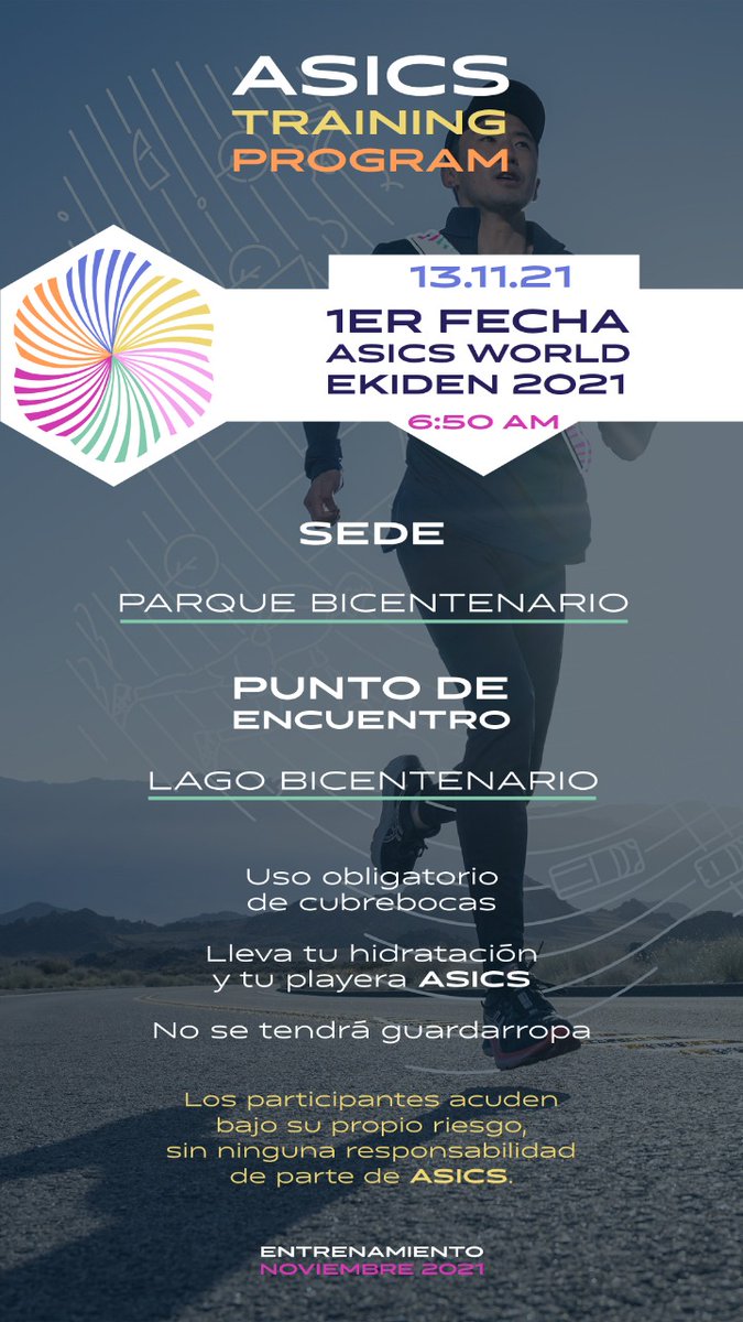 Kike_Cerecero's tweet photo. Ya váyanse a dormir qué mañana toca.
#ASICSWorldEkiden
#ASICSTrainingProgram
#ASICS
#SoundMindSoundBody https://t.co/4ooIccSxAt