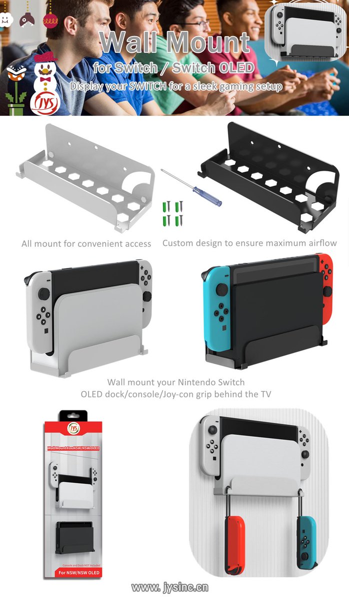 Svigortech's tweet photo. Time to upgrade your gaming setup!
#wallbracket #wallmount #switchOLED https://t.co/oqesV0n7Qs