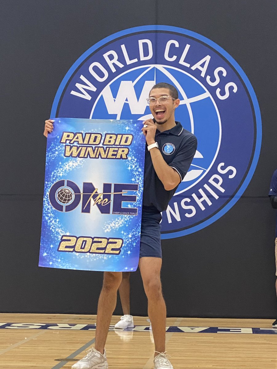 World Class Cheer is giving away bids to <a href="/theonefinals/">The One Finals</a> 

Don’t miss out! 💙 #wccheer