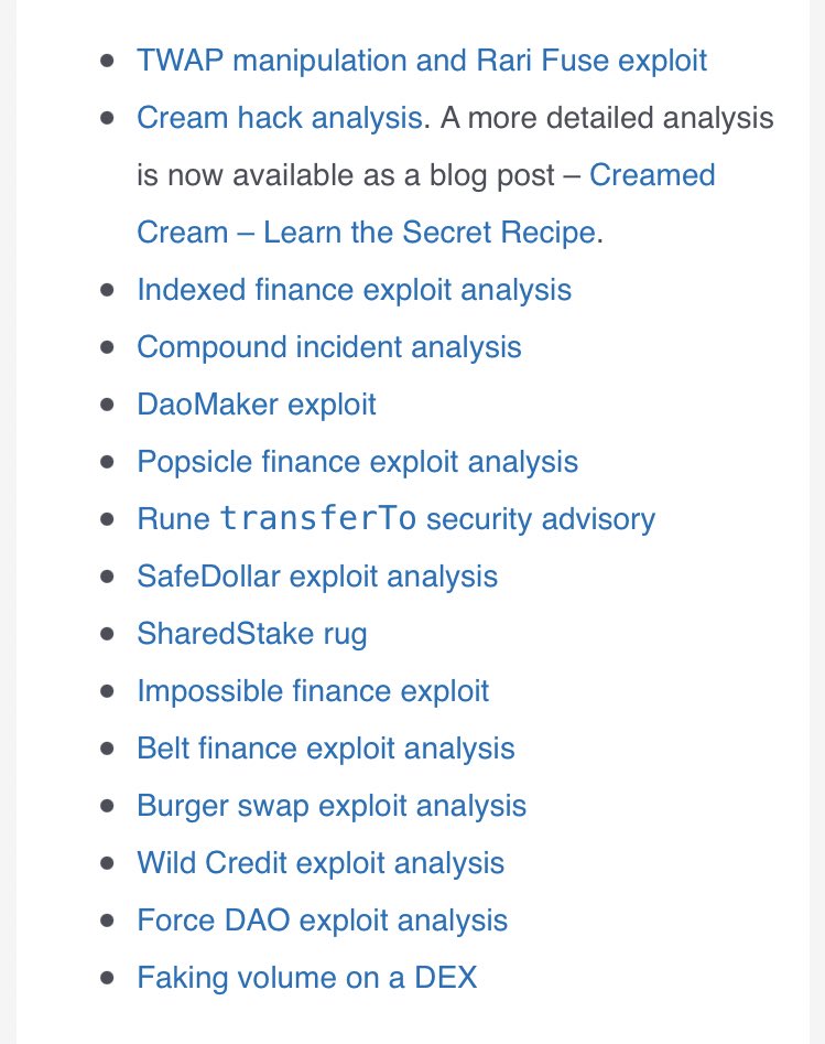 Sushi’s <a href="/Mudit__Gupta/">Mudit Gupta</a>’s fav pastime is analyzing hacks and exploits.

Enjoy his greatest hits album at mudit.blog/twitter-thread…

Why is this important? More on that later