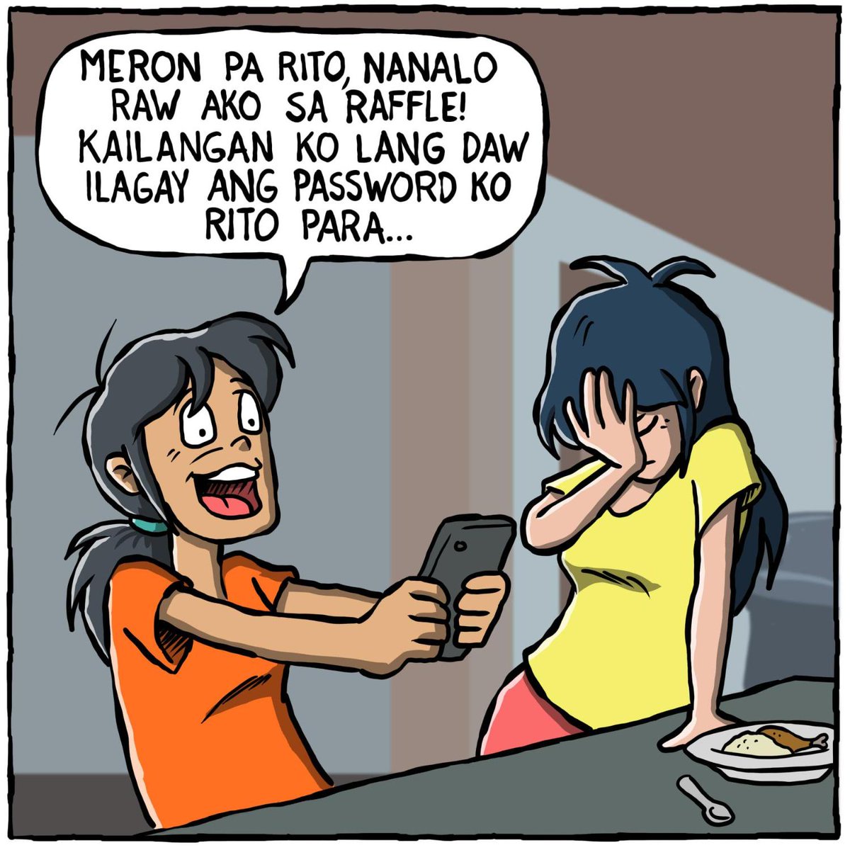 rapplerdotcom's tweet photo. Sounds family ba? 🤭

Sa madalas nating paggamit ng online platforms, hindi natin namamalayan na mayroon din itong bitbit na banta sa ating privacy. https://t.co/WEXygtSOrZ