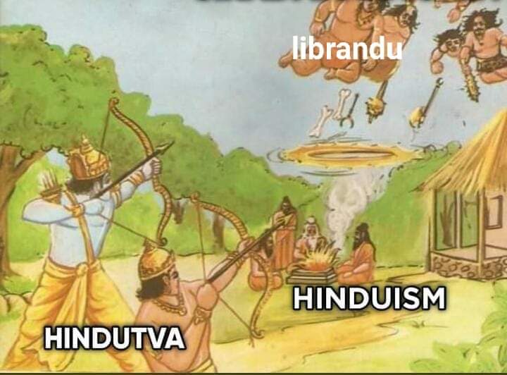 doctorrichabjp's tweet photo. वर्तमान परिदृश्य में हिंदुइज्म का अस्तित्व हिंदुत्व के बिना नही रहेगा इसीलिए लेफ्ट, काँग्रेस और शहरी नक्सलियों का गिरोह हिंदुत्व पर हमला कर रहा है। https://t.co/D1kItHPZVi
