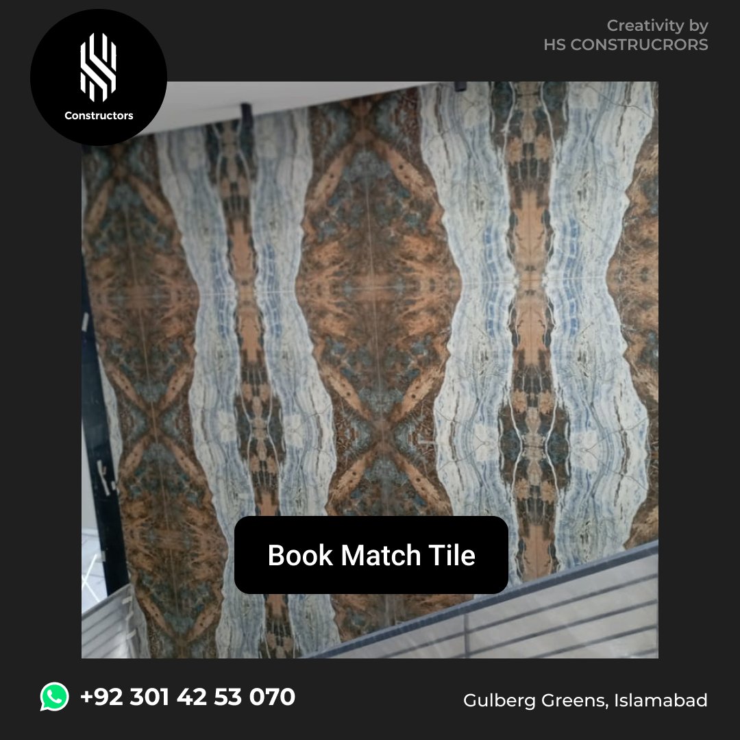 ConstructorsHs's tweet image. Bold patterns,well defined veins,and flawless texture,here&apos;s ideal bookmatch for your interior 
#hsconstructors
#interiordesign 
#bookmatching