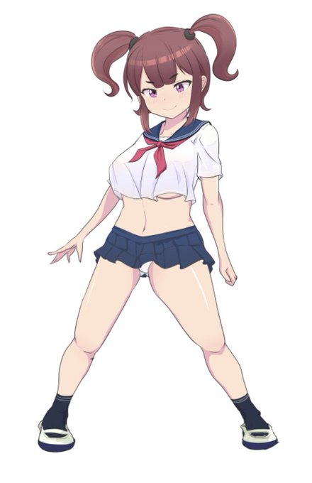 セーラーっ娘㊗️
ショートソックスも悪くねぇですな‼️ 