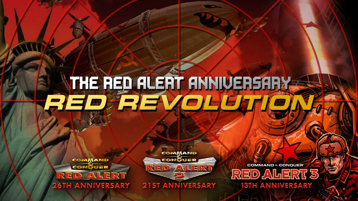 I'm currently busy with preparations for Red Alert Anniversary