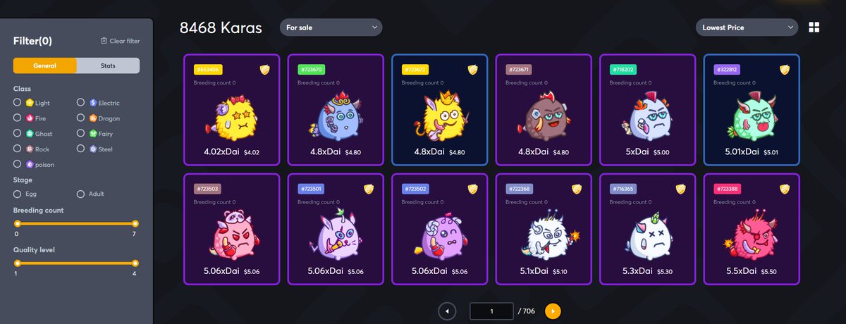 ro11ingboy's tweet photo. Axie Marketplace V2 Leek https://t.co/kV4EdTJs3U