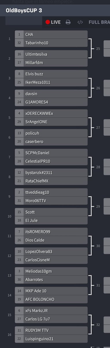 Quedo lista la competencia de la Old Boys Cup 3!!!! Quien es tu candidato a ganar??? Empieza el próximo Lunes 15, síguenos para estar atento a la Old Boys Invitational para el publico en general 🔥🔥🔥 #FactorOldBoys