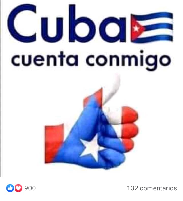 A Cuba la defendemos al precio qué sea necesario #CubaViveYRenace #CubaVive