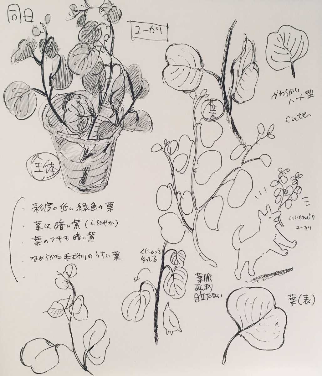 休憩中描いてたやつ 