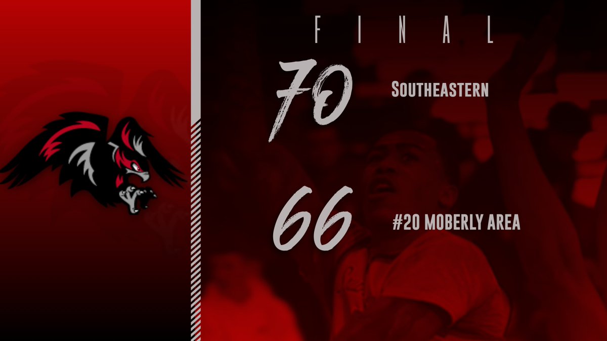Blackhawks hold on to win against #20 <a href="/mgreyhounds/">Moberly Area CC MBB</a>, 70-66. Hard fought game from both teams. HUGE for our team! 

Jesiah West: 16pts 19rebs 2blks 2stls
Davion Bailey (<a href="/davion5_/">DB</a>): 14pts 3asts
Bruce Carpenter: 13pts 5rebs
Jakada Stone: 11pts 5rebs 

#GoBlackhawks🦅🔴⚫️⚪️