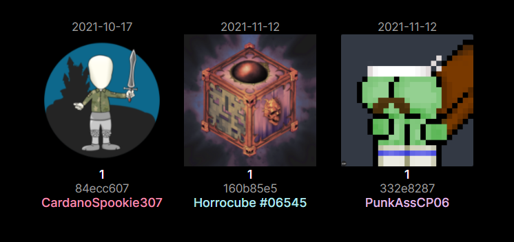 Horrocubes's tweet photo. 🚨#NFTGiveaway🚨

We are doing a collab #giveaway with @CardanoSpookies &amp; @PunkAssCNFT!

Entry:

1️⃣Follow
@CardanoSpookies
@Horrocubes
@PunkAssCNFT

2️⃣♻Retweet
3️⃣👋Tag 3 friends w/ #NFTgiveaways https://t.co/32YjWiVXmf