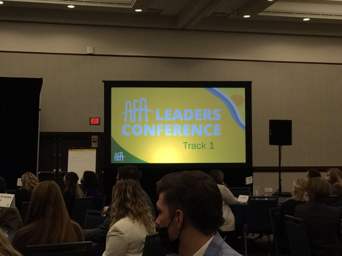 kevinjohansen5j's tweet photo. Discussed #entrepreneurship with the next wave of talent in agriculture at the Agriculture Future of America Conference. https://t.co/j0NgqaqcdU