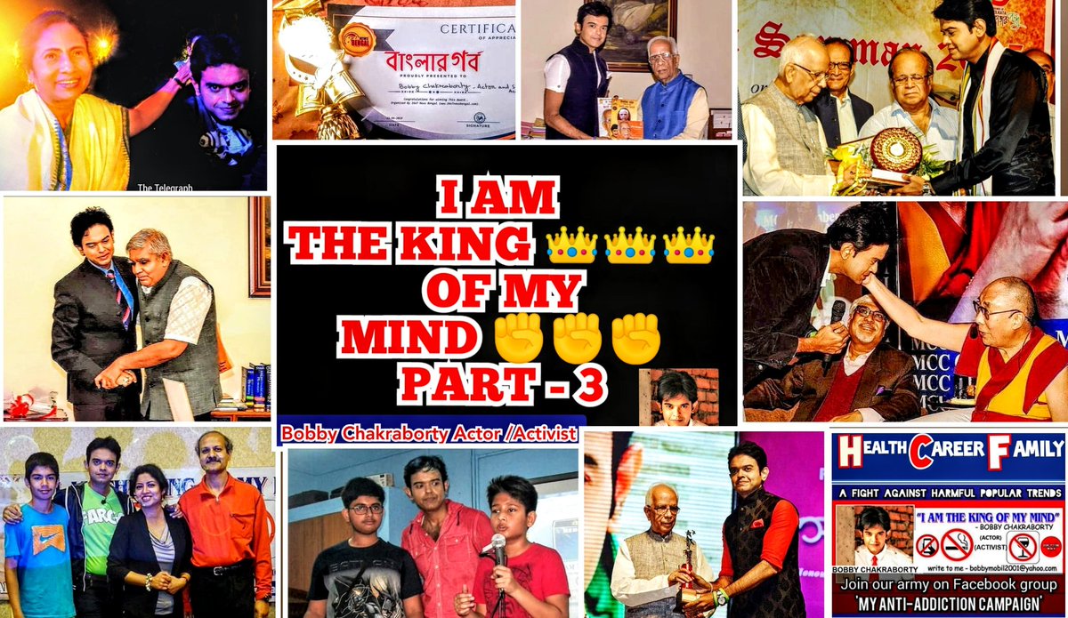 bobbytheactor's tweet image. I AM THE KING👑👑👑 OF MY MIND✊🏻✊🏻✊🏻 - PART 3 💥All you need to know about the mission👍👍
YouTube :-
youtu.be/O2opV0ojXKE
Facebook:-
m.facebook.com/story.php?stor…
MISSION AGAINST ADDICTION&amp;amp; HARMFUL TRENDS AMONG THE YOUTH. FREE OF COST
OUR FACEBOOK GROUP:-
facebook.com/groups/iamthek…