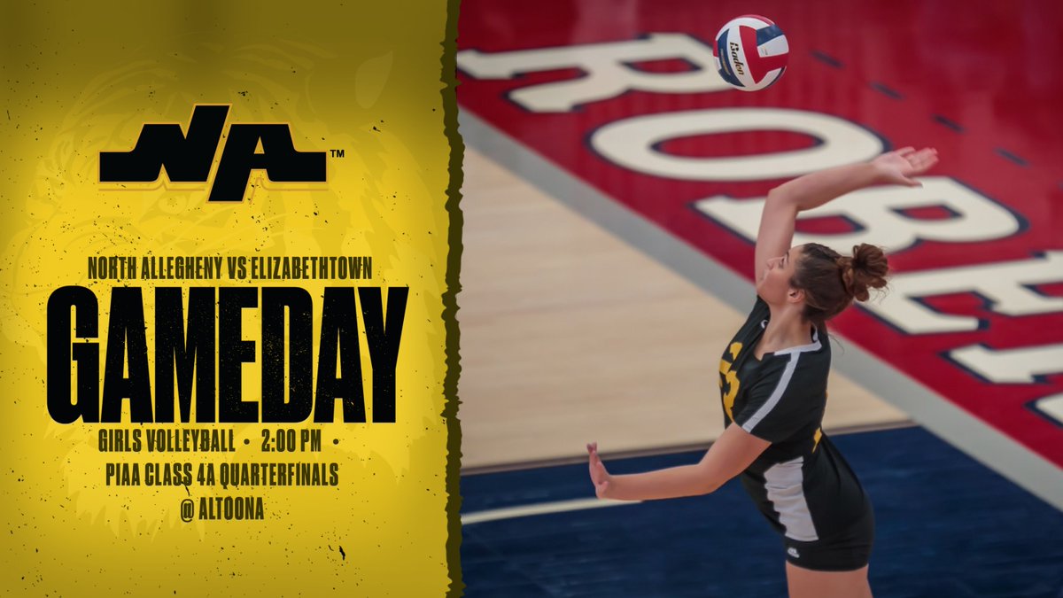 The NA Sports Network has coverage of today's Girls Volleyball PIAA Class 4A quarterfinal between <a href="/nagirlsvb/">NA Girls’ Volleyball</a> and <a href="/EtownGVB/">Etown Girls VBall</a>/<a href="/EASDAthletics/">Etown Bears Athletics</a> at 2 pm from Altoon HS! 

🎙️- <a href="/LeeBobSports/">Lee Mohn</a> and Julie Miller have the call on <a href="/TribLiveHSSN/">TribLive HSSN</a>.

📻- Listen Here: tribhssn.triblive.com/broadcast/7438…