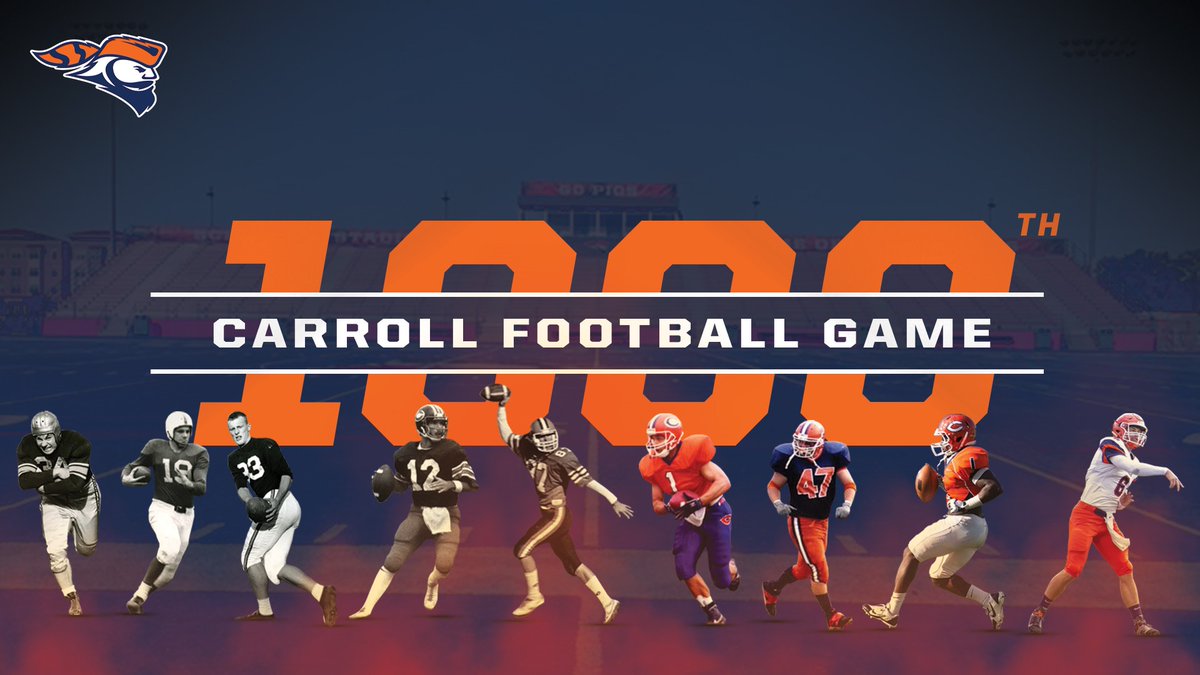 Carroll U Football tweet media