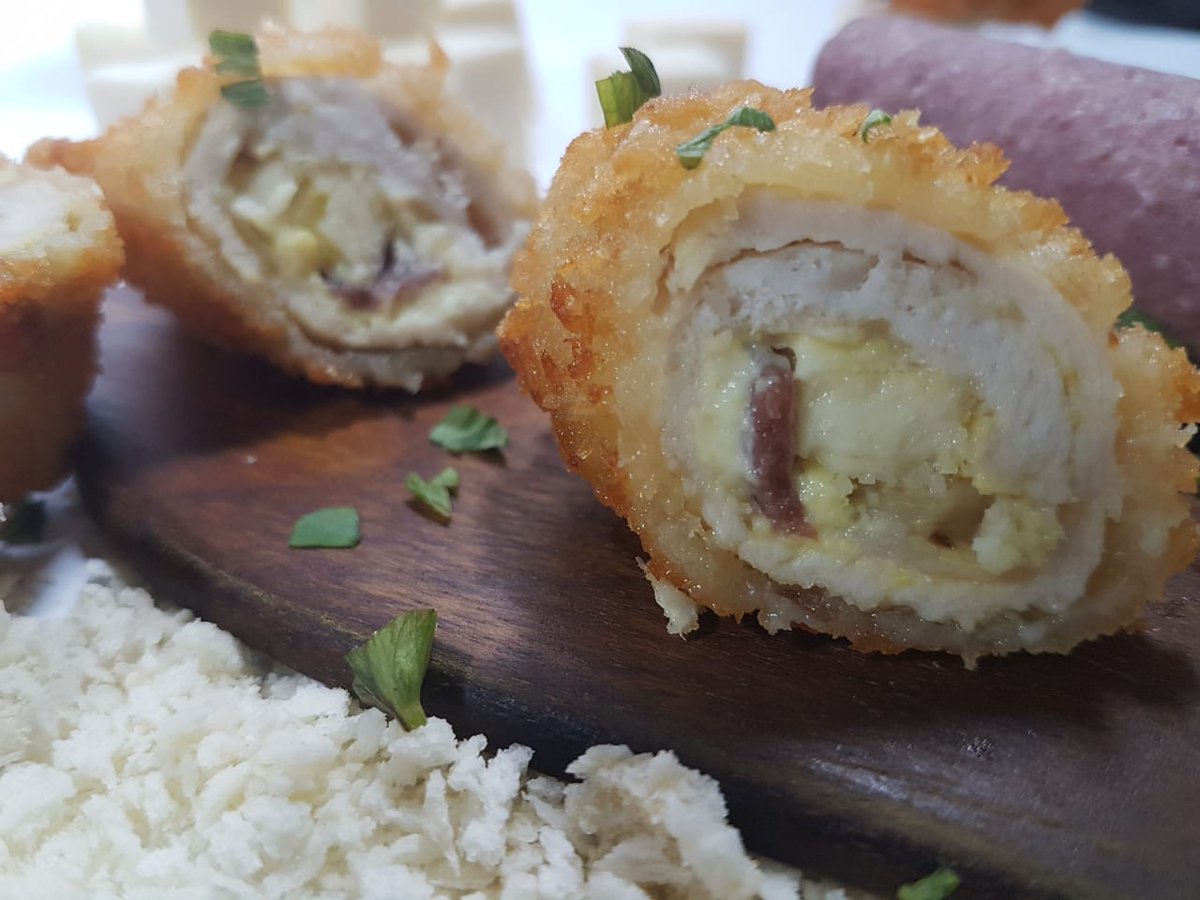 PatateCafe's tweet photo. Baby Chicken Cordon Bleu https://t.co/iNL1ZfWJxD