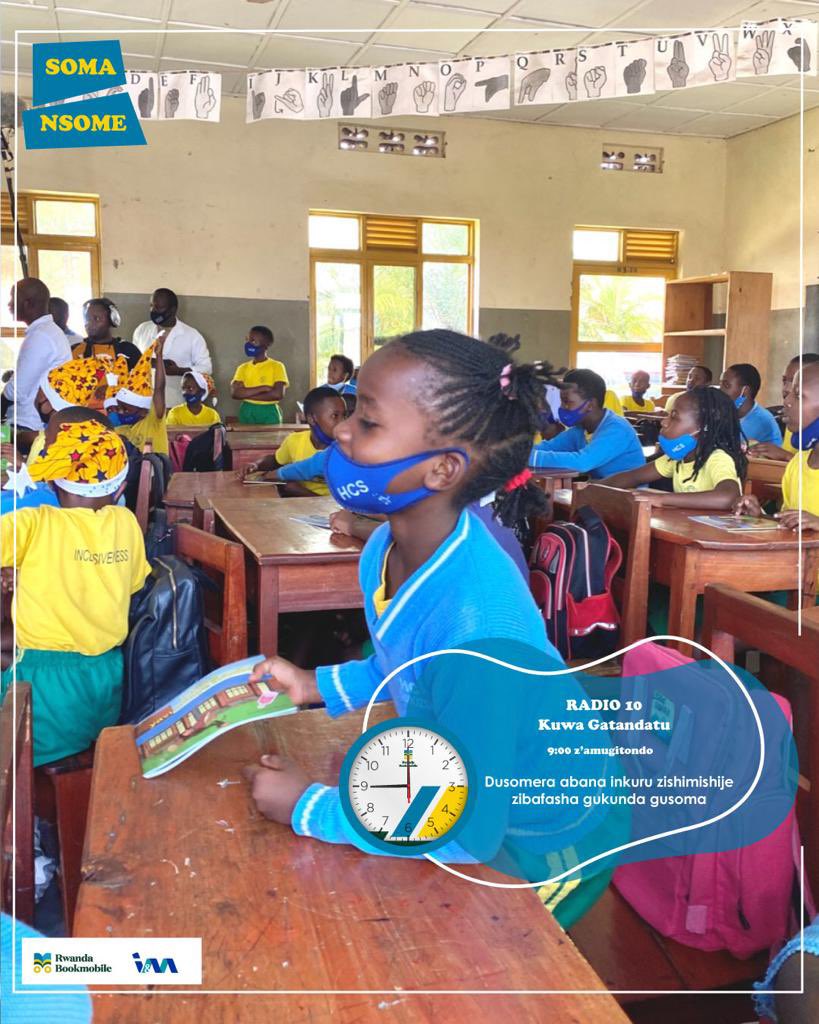 RWBookmobile's tweet photo. Mwaramutse abana mwese, ni mukanya 9:00 za mugitondo tuganire tubasomere ibitabo kuri @Radiotv10rwanda ntimucikwe.
@imbankrw
#somansome #rwandabookmobile #abana #gusoma #ibitabo https://t.co/8OX7zMFluC